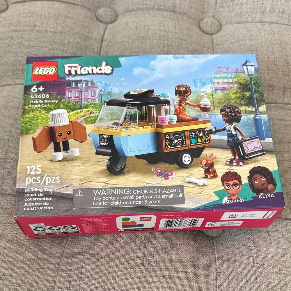 NEW. LEGO Friends Mobile Ice Cream Cart - 125 pieces.